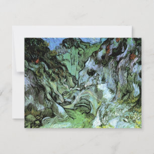 Carte Le ravin des Peiroulets par Vincent van Gogh