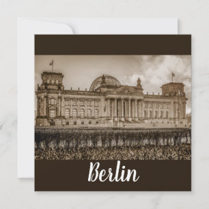 Carte Le Reichstag Berlin