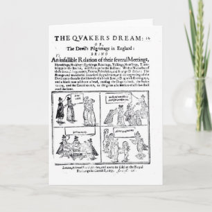 Carte Le rêve des quakers