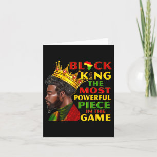 Carte Le Roi Noir La Pièce La Plus Puissante Du Jeu Pour