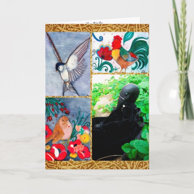 Carte Le salut aux oiseaux (Devant)