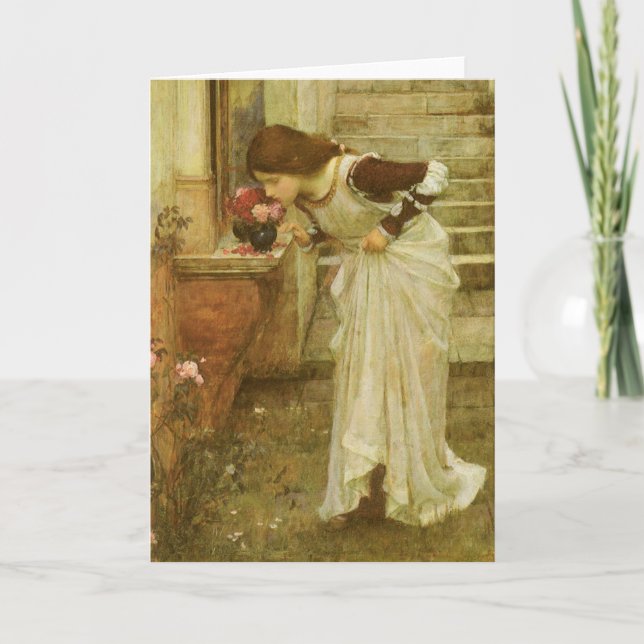 Carte Le Sanctuaire de John William Waterhouse (Devant)