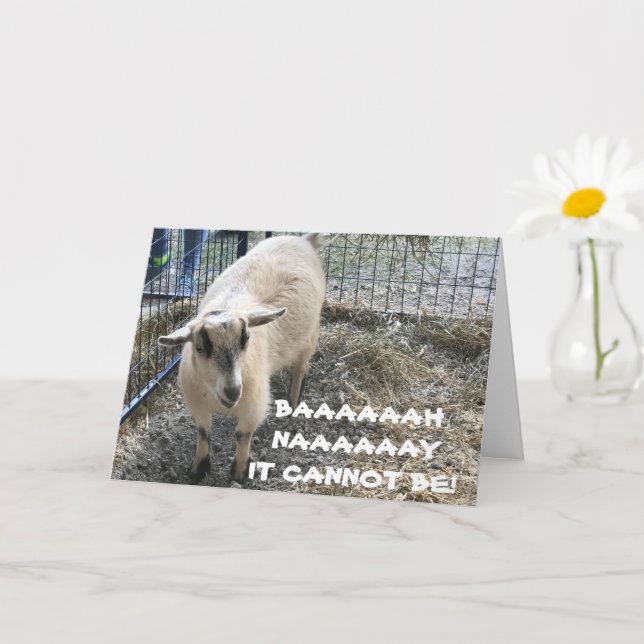 CARTE LE SHEEP COMIQUE NE SAVAIT PAS QUE VOUS ÉTIEZ "CET (Petite plante)