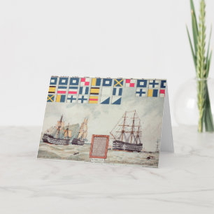 Carte Le signal de Nelson à Trafalgar