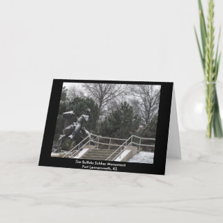 Carte Le soldat MonumentFort Leav de Buffalo…