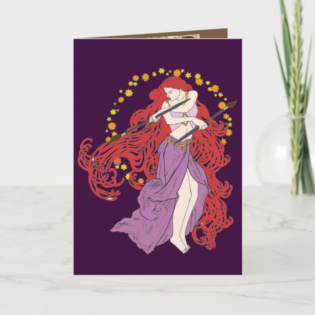 Carte Le stylo est plus puissant (Devant)