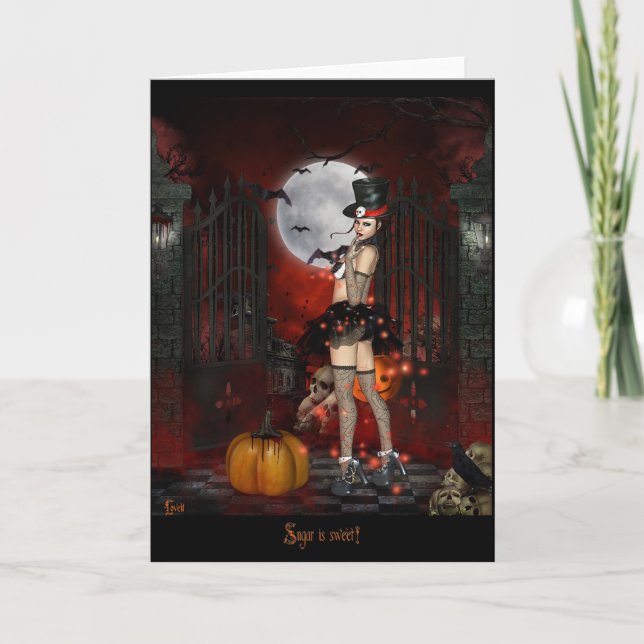 Carte Le sucre est doux (Devant)