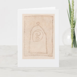 Carte Le symbole Ying Yang