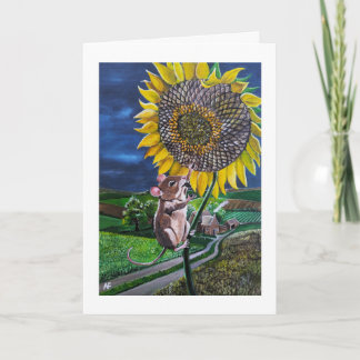 Carte Le tableau Le Sommet du Tournesol d'Alfred Fox