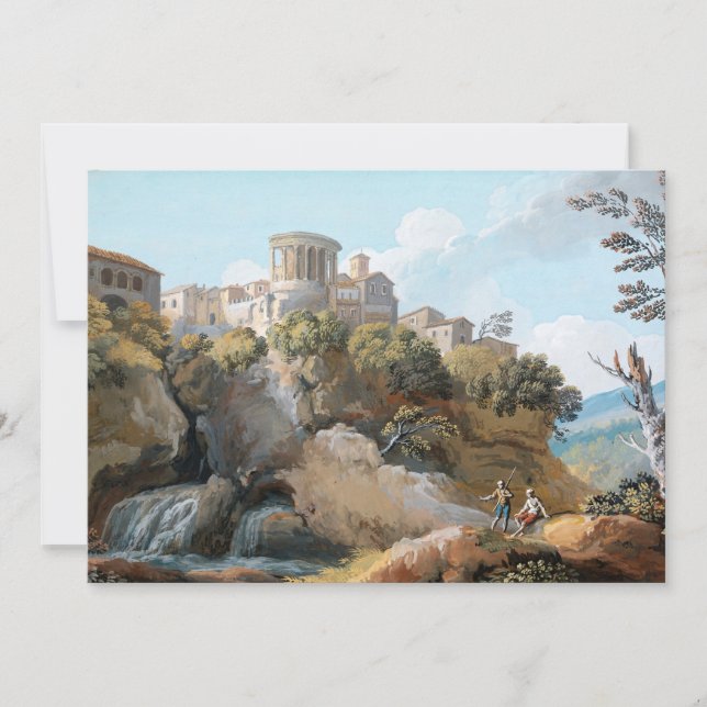Carte Le Temple de Vesta | Giovanni Battista Busiri (Devant)