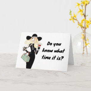 CARTE LE TEMPS DE "CÉLÉBRER VOTRE ANNIVERSAIRE"