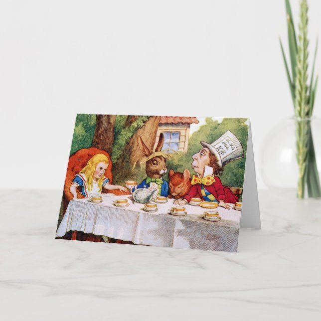 CARTE LE THÉ DU CHAPELIER FOU (Devant)