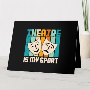 Carte Le Théâtre Est Mon Sport Musical Théâtre Théâtre T