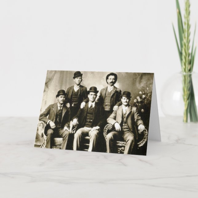 Carte Le trou de Cassidy dans la bande murale (Devant)