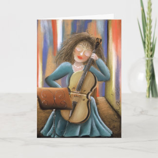 Carte Le violoncelliste