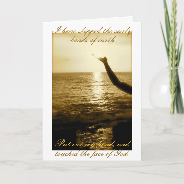 Carte Le visage de Dieu - consolation et compassion (Devant)