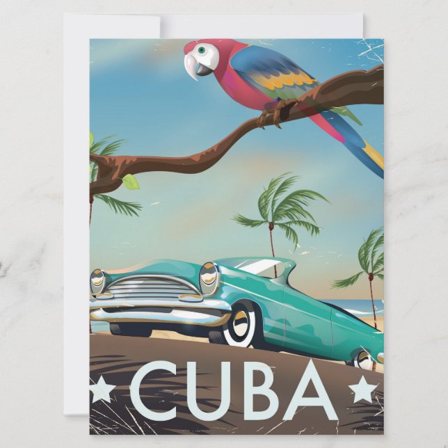 Carte Le Voyage de Cuba (Devant)