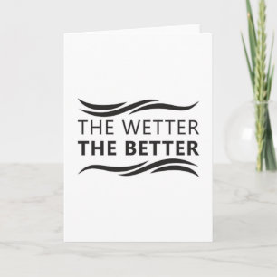 Carte L'Eau Meilleure Nage L'Eau De Bain