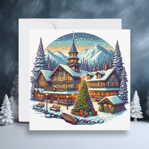 Carte Leavenworth, Washington à Noël