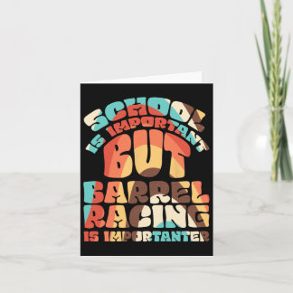 Carte L'École Est Importante, Mais La Course Rrel Est Im