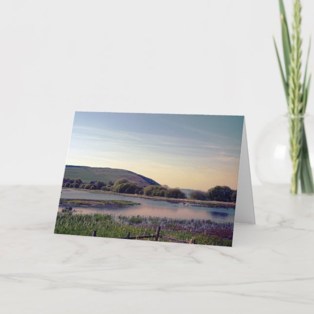 Carte L'Ecosse mignonne -- Position écossaise de loch (Devant)