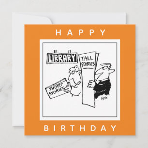 Carte Lecteurs de livres dans un dessin de bibliothèque