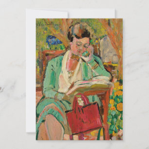 Carte Lecture   George Leslie Hunter