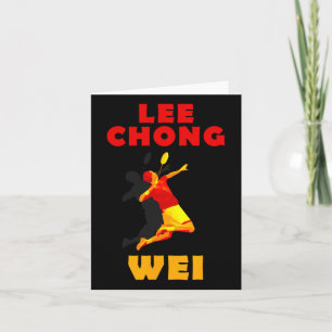 Carte Lee Chong Wei Dminton Tee