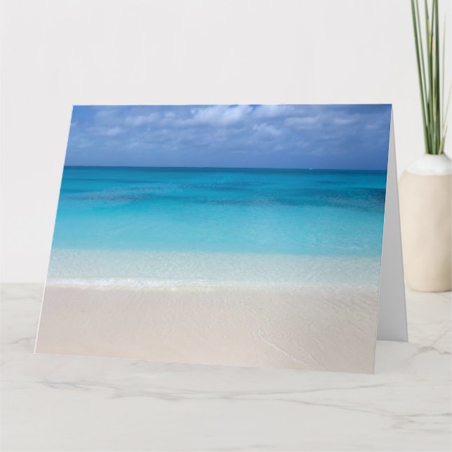 Carte Leeward Beach | Turks and Caicos Photo (Devant)