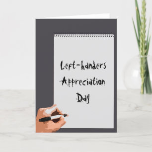 Carte Left-handers appreciation day
