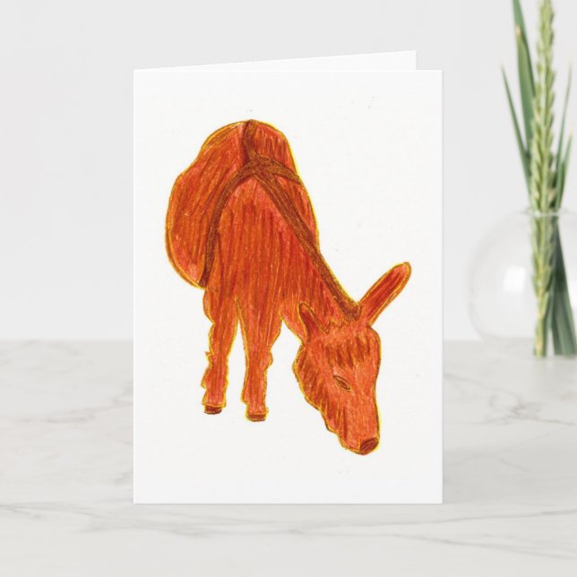 Carte Légende de l'âne (Devant)