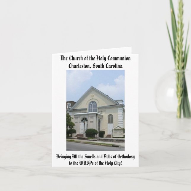 Carte L'Église de la Sainte Communion (Devant)