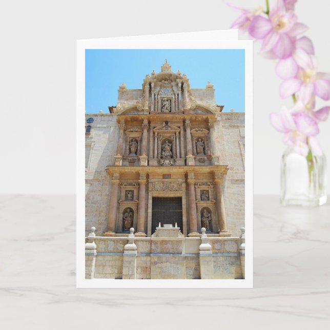 Carte L'Église de l'Assomption de Notre-Dame de Lliria (Orchidée)