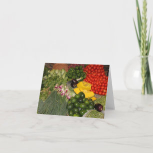 Carte Légumes frais Ripe Garden Marché mixte de récolte