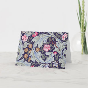 Carte Leicester, William Morris