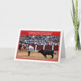 Carte L'EL juif Shlemiel de Matador drôle obtiennent la