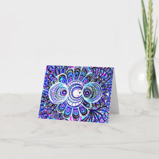 Carte Leliza Designs Blank Note Card (Ambre)