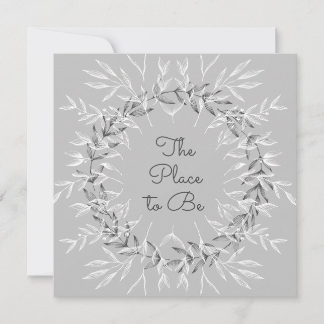 Carte L'endroit à être (Devant)