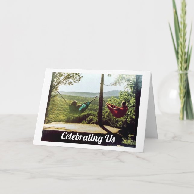 CARTE L'ENDROIT PRÉFÉRÉ EST L'ANNIVERSAIRE "VOUS" (Devant)