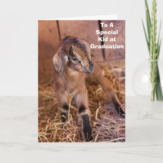 CARTE L'ENFANT DIT "À UN ENFANT SPÉCIAL À L'ENSEIGNEMENT (Devant)