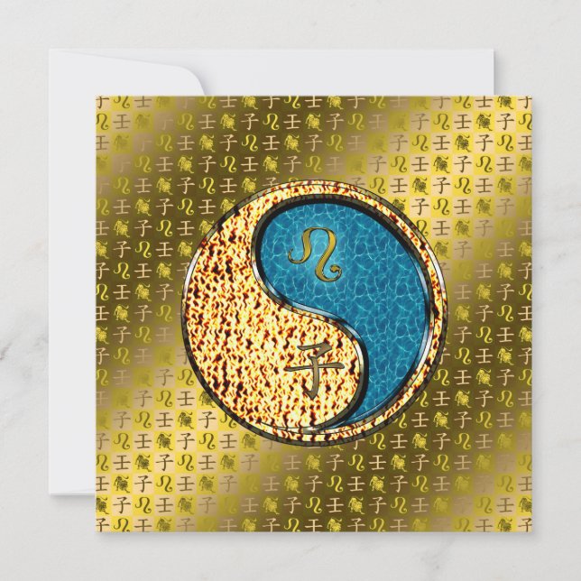 Carte Leo & Water Rat (Devant)