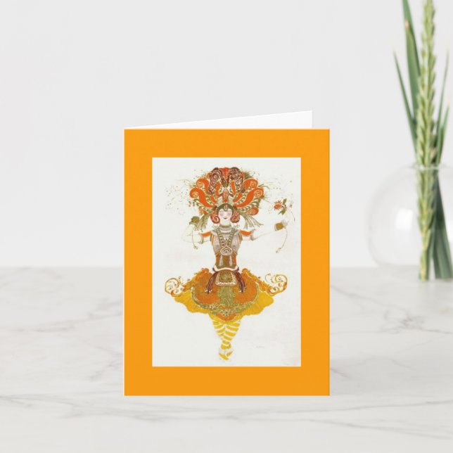 Carte Leon Bakst Ballet (Devant)