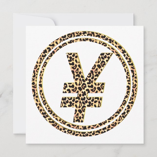 Carte Leopard ¥ (Devant)