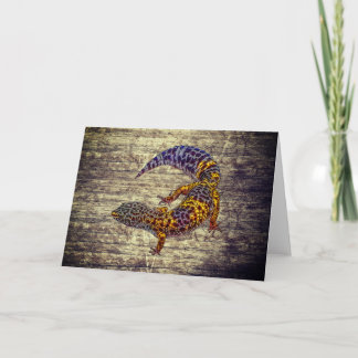 Carte Leopard Gecko