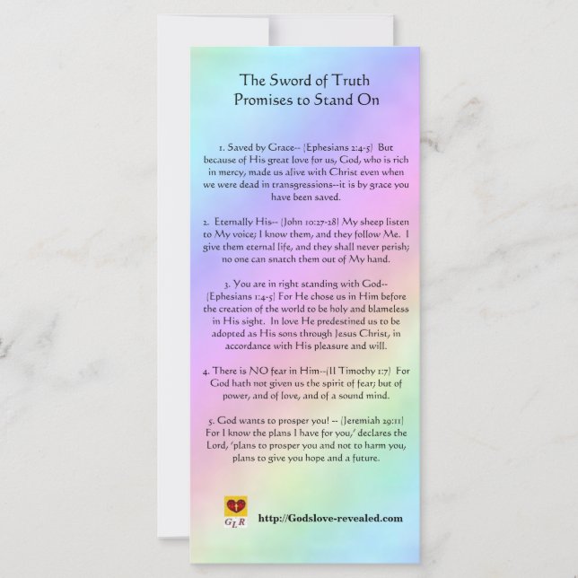 Carte L'épée de vérité (Devant)