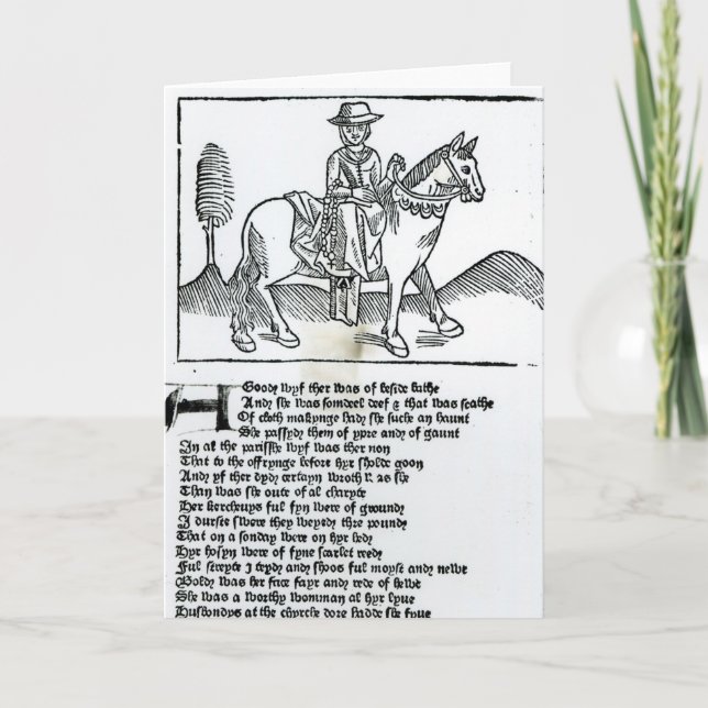 Carte L'épouse de Bath (Devant)