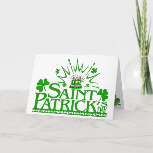 Carte Leprechauns de Saint Patrick