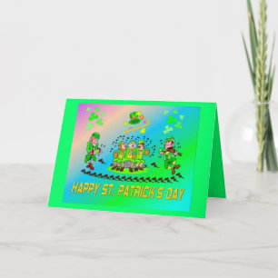 Carte Leprechauns musicaux