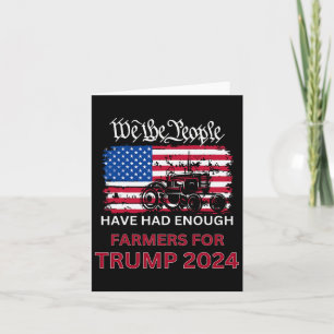Carte Les Agriculteurs Républicains Pour Trump 2024 Nous