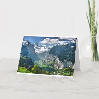 Carte Les Alpes Suisses